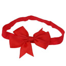 12pcs Baby Head Bands Toddler Girl Swallowtail Bow Elastic Hair Bands