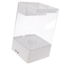 Acrylic Fish Bowl Plant Aquarium Fish Tank Home Office Ornament White