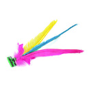 Colorful China Jianzi Footbal Foot Kick Chicken Feather Shuttlecock For Fitnes@