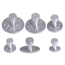 6x Aluminum Glue Pulling Puller Tabs Car Dent Hail Repair Tools Paintless BLBX