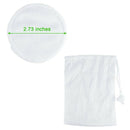 Natural Cotton Rounds Reusable-Reusable Bamboo Makeup Remover Pads For Face U6X2