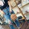 Girl Mini Backpack Women Fur Ball Winter Velvet Shoulder Bag(Khaki)