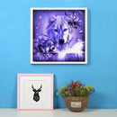 5D DIY Full Drill Diamond Painting Wolf Cross Stitch Embroidery Mosaic Kit