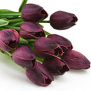 20 Stems of Tulip Artificial Flowers Bouquet, Perfect for Wedding, Bridal,