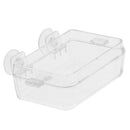 2 Pieces Transparent Tortoise  Reptile Water Food