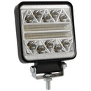 Led Light Bar, 4 Inch Square 102W Waterproof Led Work Light, For Jeep Off-R