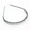 Metal wire Headband football sports gym toothed alice hair head band Men Women