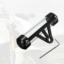 Waterproof Black Motorcycle Motorbike Tube Tax Disc Registration Label Holder