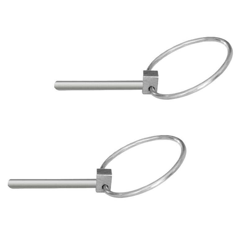2Pcs 4mm Heavy Duty Lynch Pin for Farm Tractors Trailers Trucks Mowers