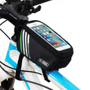 Bicycle Cycling Bike Frame Front Tube Waterproof Mobile Black Bag  5.0inch A