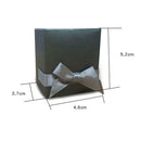 Earrings Storage Box Bracelet Necklace Ring Bow Ribbon Jewelry Organizer
