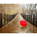 5D DIY Full Drill Diamond Painting Road Cross Stitch Embroidery Mosaic Kit