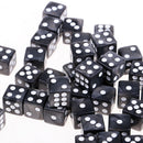 50X 12mm 6 Sided D6 Dice Bundle For  Accessory Gray