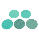 25Pcs Wet and Dry Disc Sandpaper Set Including 5 Green Leather Sandpaper Di
