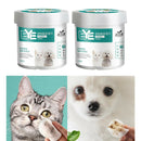 7cm Round Tear Stain Remover Wipes for Dogs &Cats, Extra Moist Natural Wipes