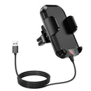 Car FM Transmitter Bluetooth MP3 Player QC3.0 USB Fast Charger Phone Holder