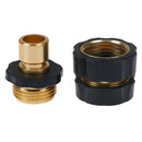 Universal 3/4" Garden Hose Quick Connect Set Brass Hose Tap Adapter Connec Hn