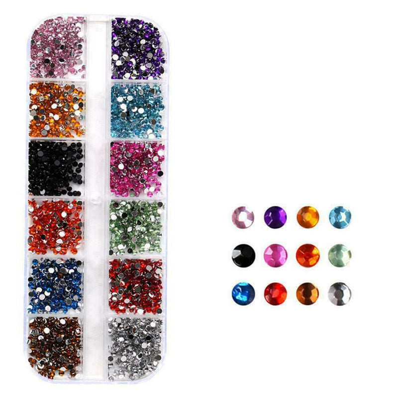 10pcs Women Nail Art Set Rhinestones Decoration Nail Nail Hot DIY Brush S5W2