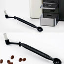 2 in 1 Coffee Machine Grouphead Cleaning Brush Spoon Angled Detergent Scoop