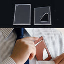 2pcs Leather Craft Acrylic Mini Card Holder Case Pattern Templates Stencils