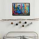 5D DIY Full Round Drill Diamond Painting Color Bicycle Cross Stitch Kit