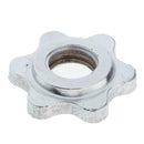 2Pcs Barbell Collar 1'' Gym Spin Lock Screw Clips Clamps Hex Nut Accessories