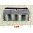 Stainless Steel Horse Pony Care Grooming Comb Currycomb Accessory