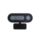 Car Auto Digital LCD Electronic Time Clock Thermometer Watch W/ Backlight 12V