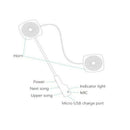 BT5.0 Motorcycle Intercom Helmet Bluetooth