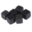 6Pcs Whisky Ice Stones Drinks Cooler Cubes Rocks Granite Decant3C