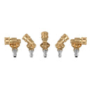 High Pressure Water Gun Connector 90 Degree Adjustable 5 Gear Angle Nozzle