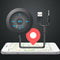Vehicle AUX Audio Adapter 500mAh FM Bluetooth Transmitter For  Galaxy