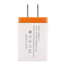 3 Ports USB Travel Charger 5V 2A Fast Charging Charger US Plug Adapter Universal