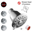 Pressurized Water-saving ABS Electroplating Top Spray Shower Head Sprinkler