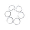 150pcs Key Ring with Chain Split Jump Rings with Screw Eye Pins DIY Keychain Hn