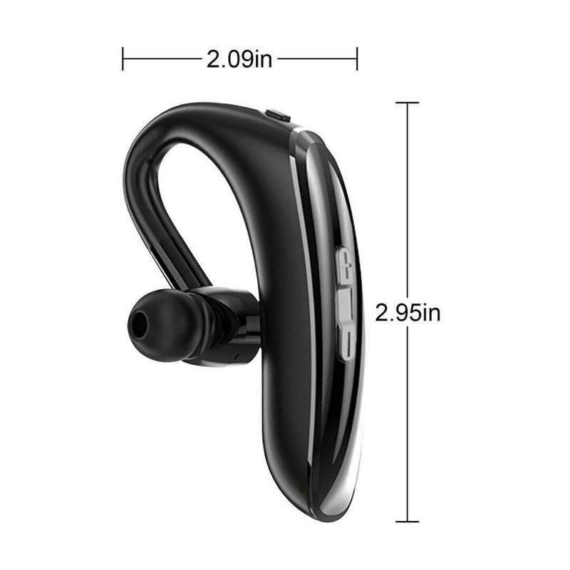 Wireless Earpiece Driving Trucker Headset Earbuds Noise Cancelling Long Standby