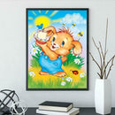5D DIY Full Drill Diamond Painting Animal Cross Stitch Home Art (Cartoon04)