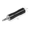 3.5mm Stereo Male to Mini XLR 3 pins Male Audio Adapter Connector Converter