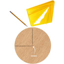 DIY Drawing Circles For Square Octagon Yellow Center Finder High Accuracy Clear