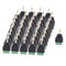 5 Pieces 3 Pole 3.5mm Stereo Male To 3 Pin Female