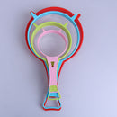 4pcs Plastic Kitchen Strainer Sieve Colander Set Four Sizes DIY Kitchen Tool OZ