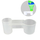 5X Plastic Bird Poultry Dove Pigeon Feeder Water Food Drinker Cup Water-Bottles.