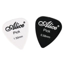 Alice 100 x Smooth Matte surface ballad guitar paddles