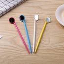 Long Plastic Dental Tooth Mirror Odontologicos Dentist Tool for Teeth Whitening