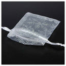 50 PCS Christmas Snowflake Transparent yarn Pouch Wedding Favour Gift Draws