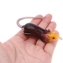 7CM Soft Rubber Mouse Fishing Lures Baits Top Water Tackle Hooks Bass Bait FT
