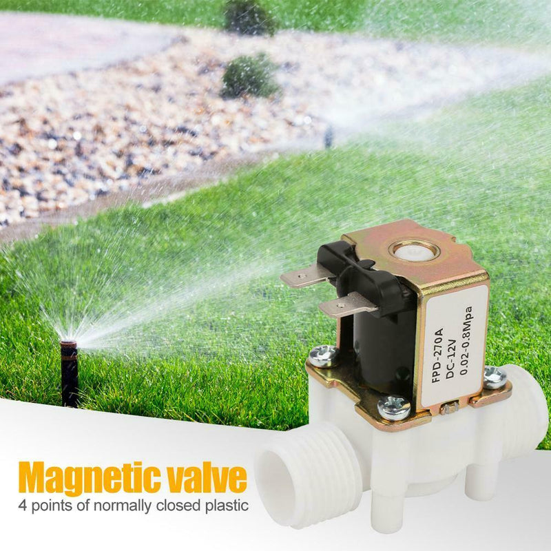 Electric Solenoid Valve Garden Sprinkler Irrigation Valve for Water Oil Control