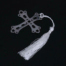 Metal Hollow Cross Bookmark Page Maker Wedding Birthday Gift with Box