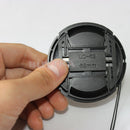 Well-made 62mm Center Pinch Snap on Front Cap For Sony Canon Nikon Lens Filter L