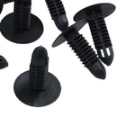 10 pcs 6 mm Drilling Diameter Plastic Rivets Close Defense Bumper Clips Pus